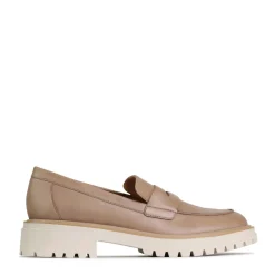 EOS Footwear Loafer Heels>ANITA HEEL LOAFERS LEATHER