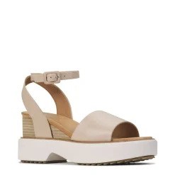 EOS Footwear Wedges & Espadrilles>BRYCE WEDGE SANDALS LEATHER