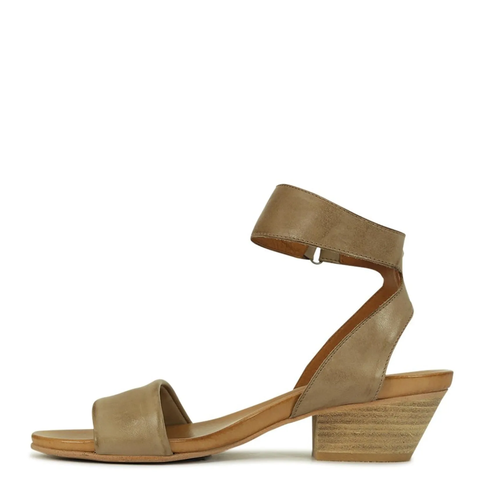 EOS Footwear Heeled Sandals|Sandal Heels>CUBO WOODEN STACK HEEL SANDALS LEATHER