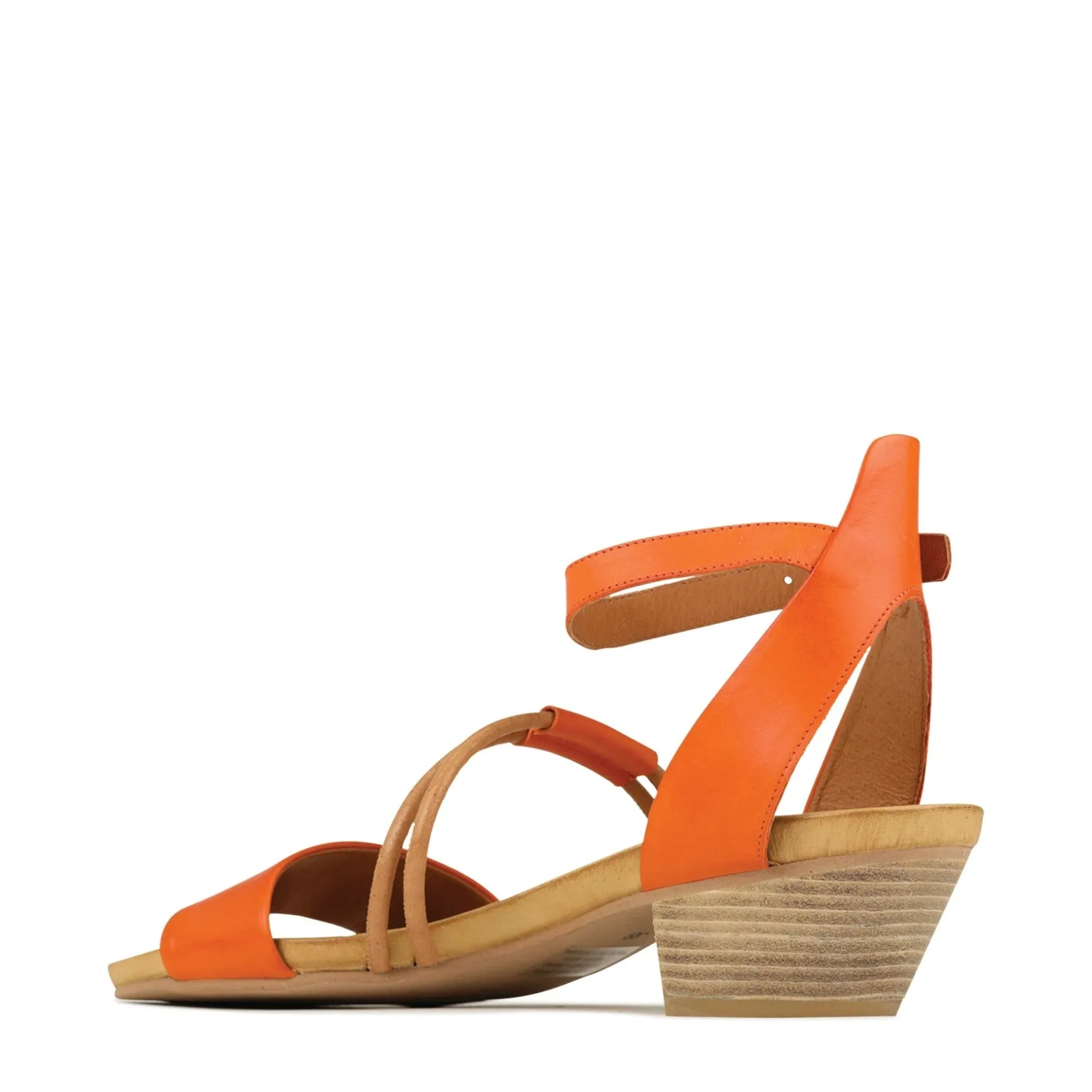 EOS Footwear Heeled Sandals|Sandal Heels>CURO ANKLE STRAP HEEL SANDALS LEATHER