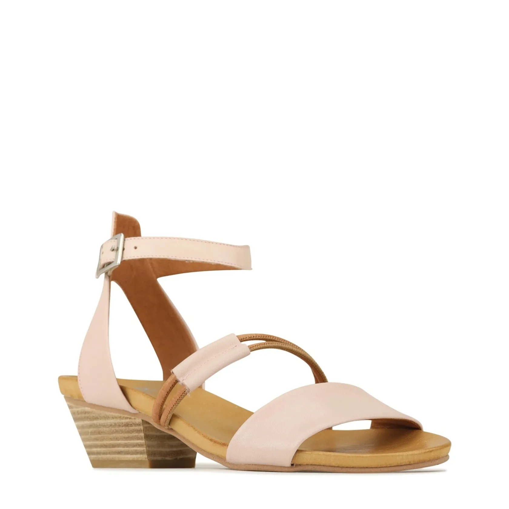 EOS Footwear Heeled Sandals|Sandal Heels>CURO ANKLE STRAP HEEL SANDALS LEATHER