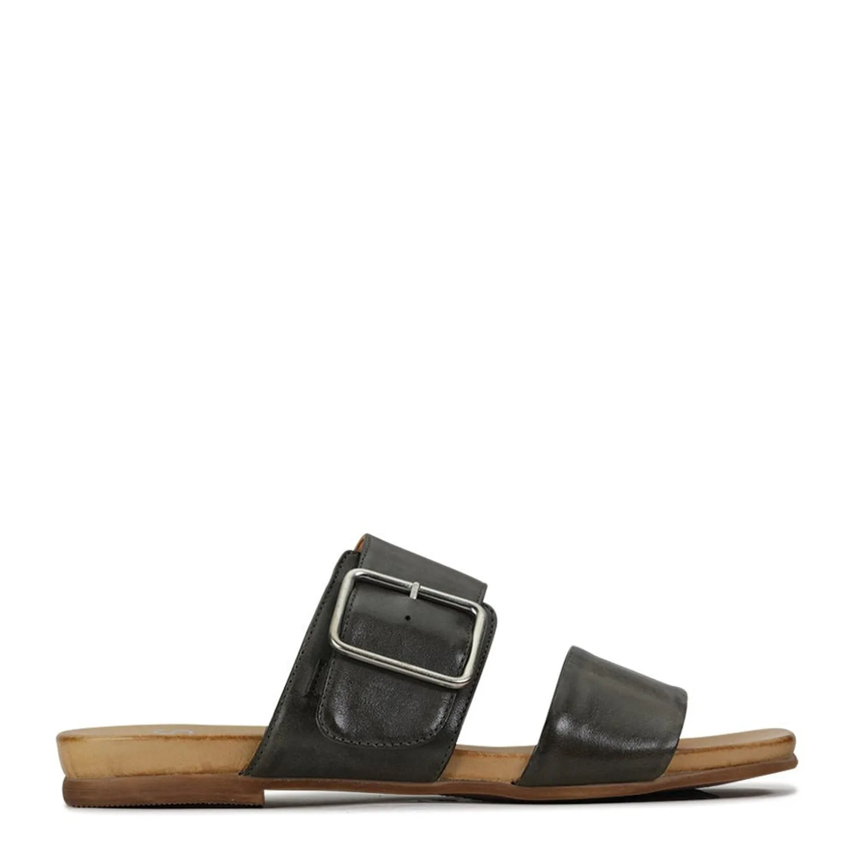 EOS Footwear Slides & Mules>DALLAS LEATHER BUCKLE SANDAL