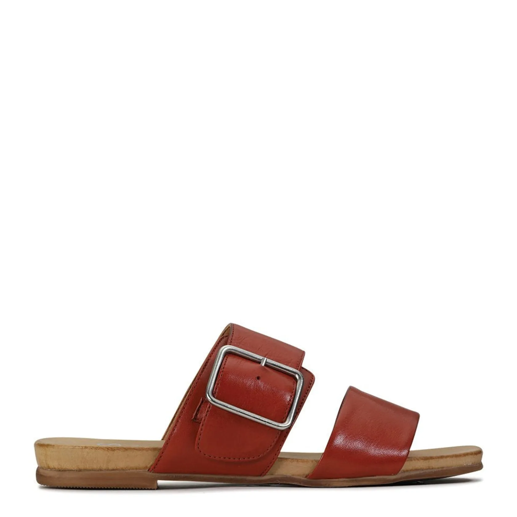 EOS Footwear Slides & Mules>DALLAS LEATHER BUCKLE SANDAL