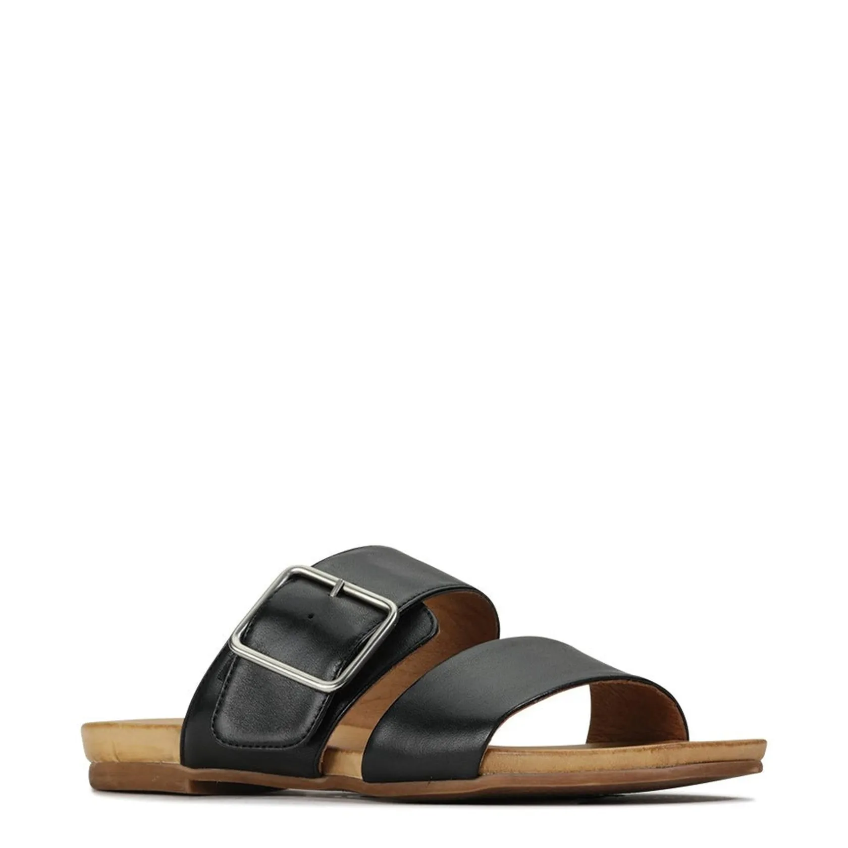 EOS Footwear Slides & Mules>DALLAS LEATHER BUCKLE SANDAL