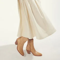 EOS Footwear Calf & Knee High Boots>ELLEN LEATHER ANKLE BOOT