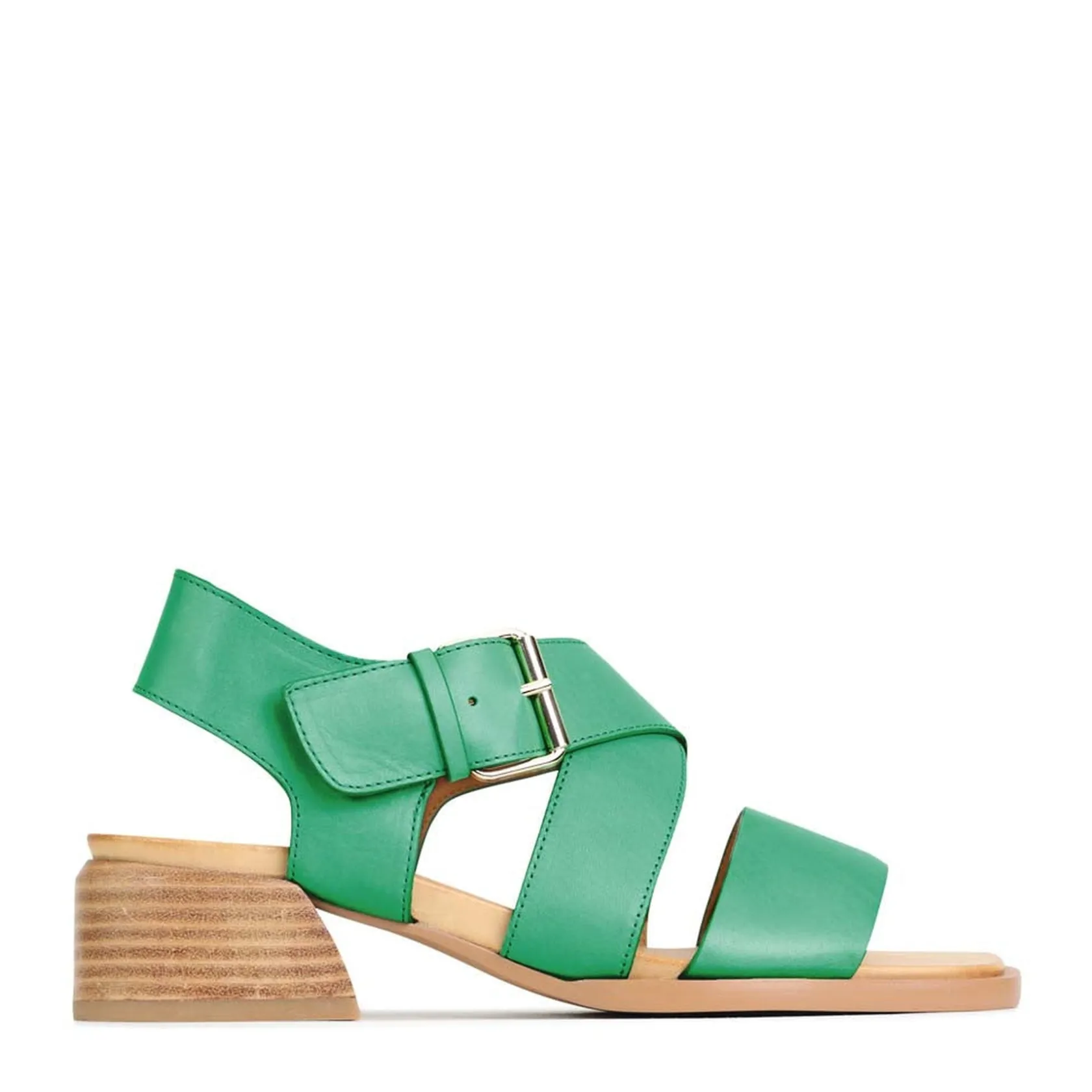 EOS Footwear Heeled Sandals|Sandal Heels>ELLI ANKLE STRAP SANDALS LEATHER