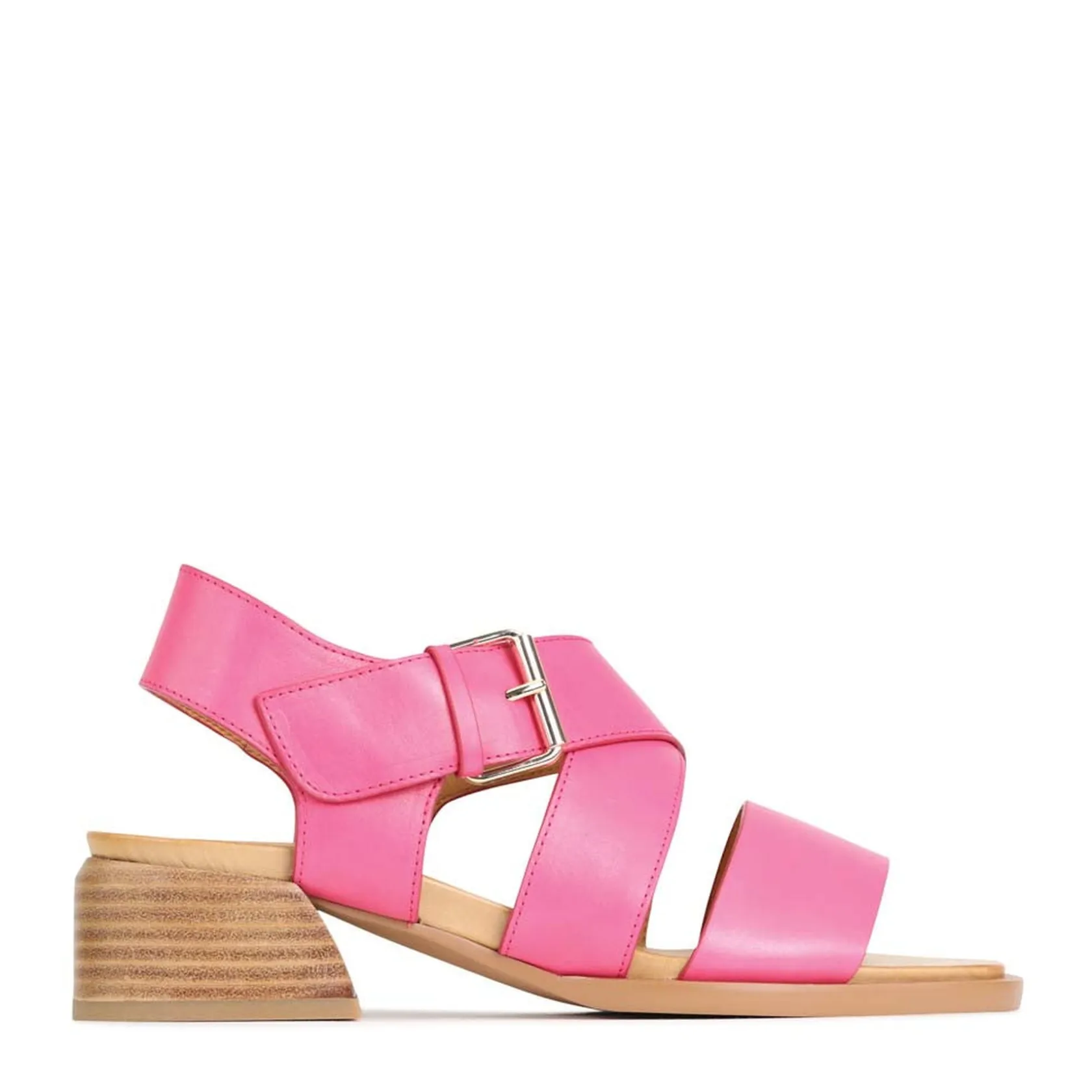 EOS Footwear Heeled Sandals|Sandal Heels>ELLI ANKLE STRAP SANDALS LEATHER