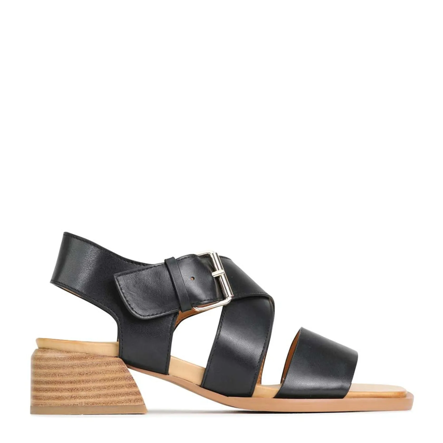 EOS Footwear Heeled Sandals|Sandal Heels>ELLI ANKLE STRAP SANDALS LEATHER