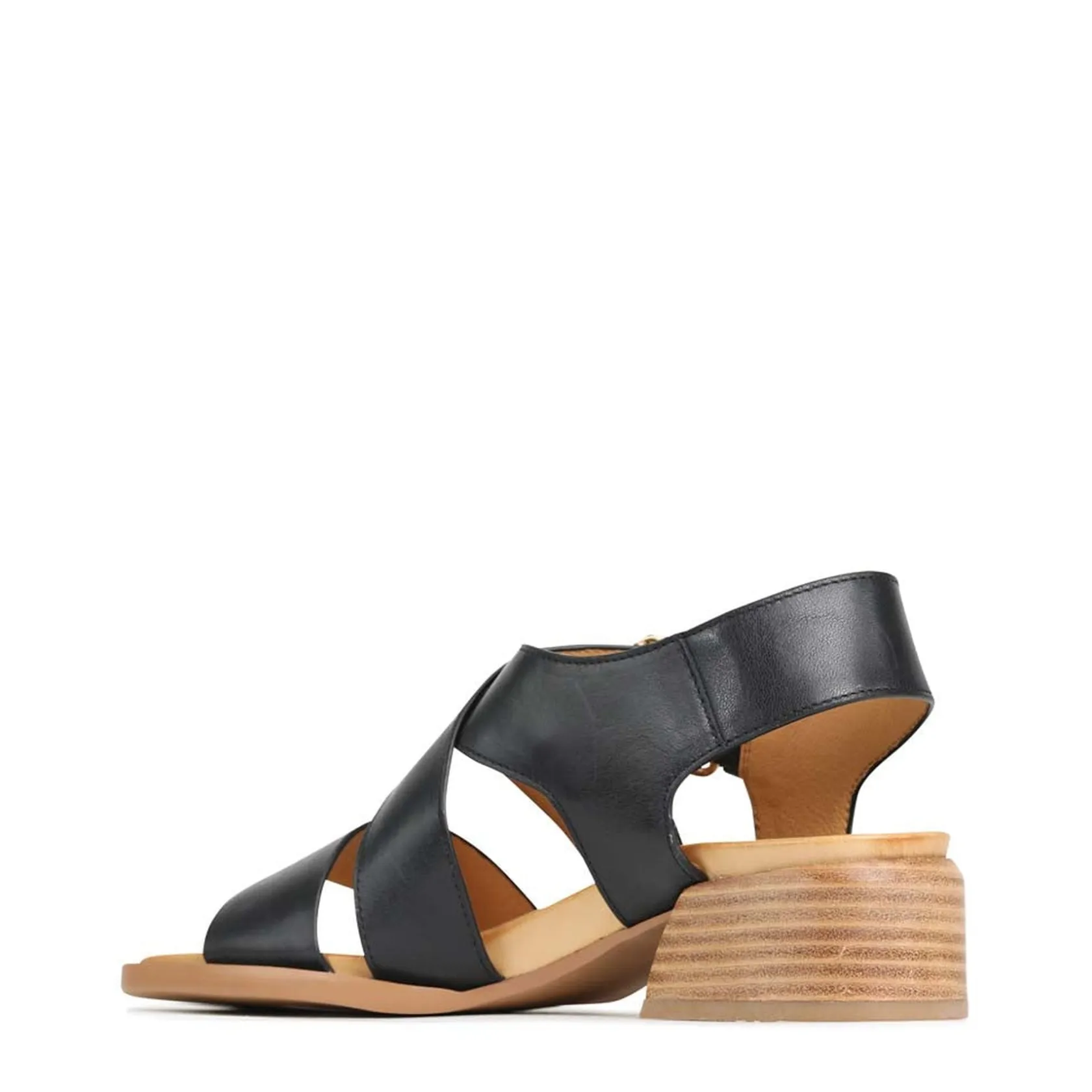EOS Footwear Heeled Sandals|Sandal Heels>ELLI ANKLE STRAP SANDALS LEATHER