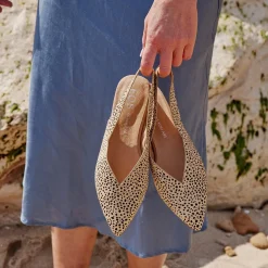 EOS Footwear Ballet Flats & Loafer>EMIRA ARCHIVE SLING BACK FLATS