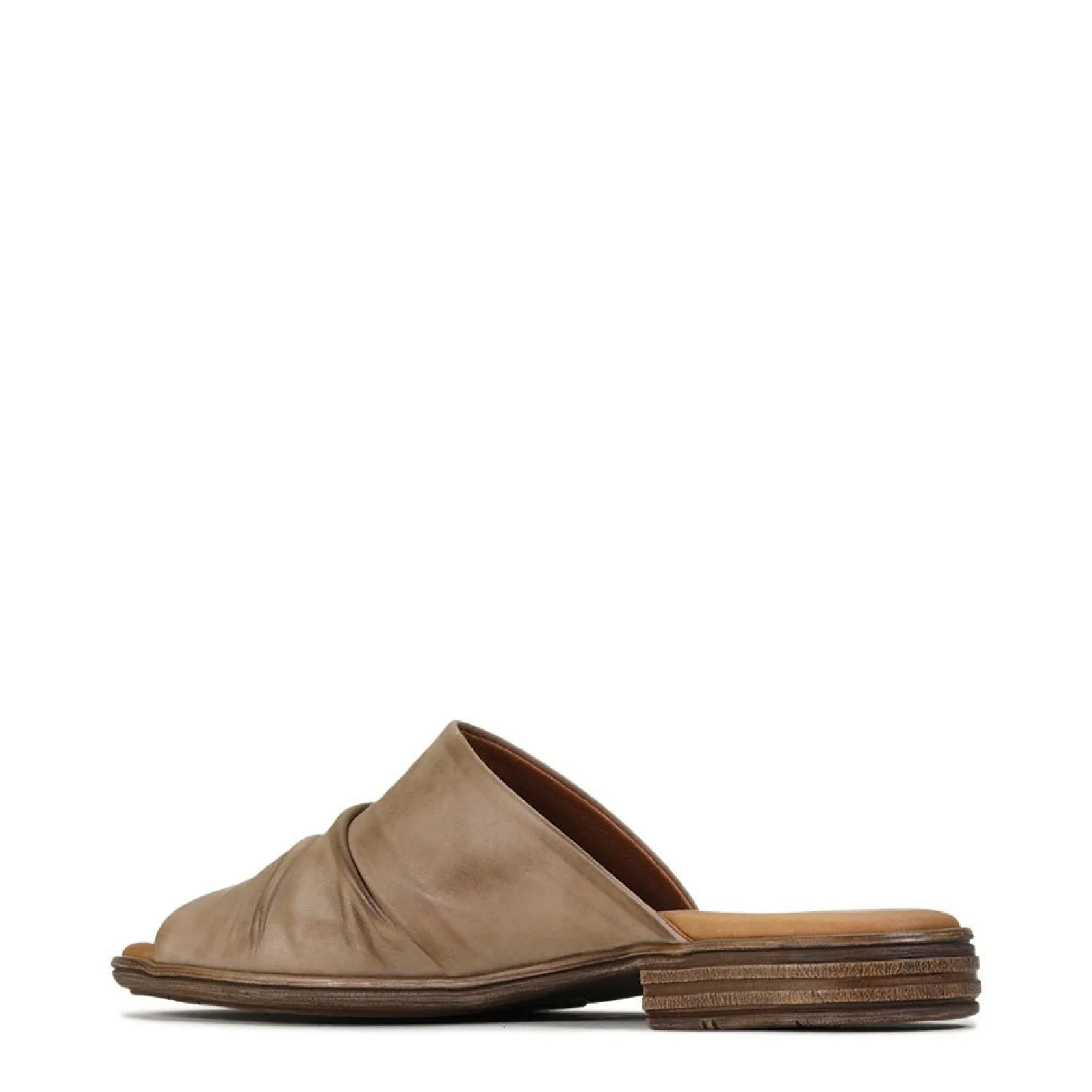 EOS Footwear Heeled Sandals|Sandal Heels>ILO LEATHER SLIDE SANDALS