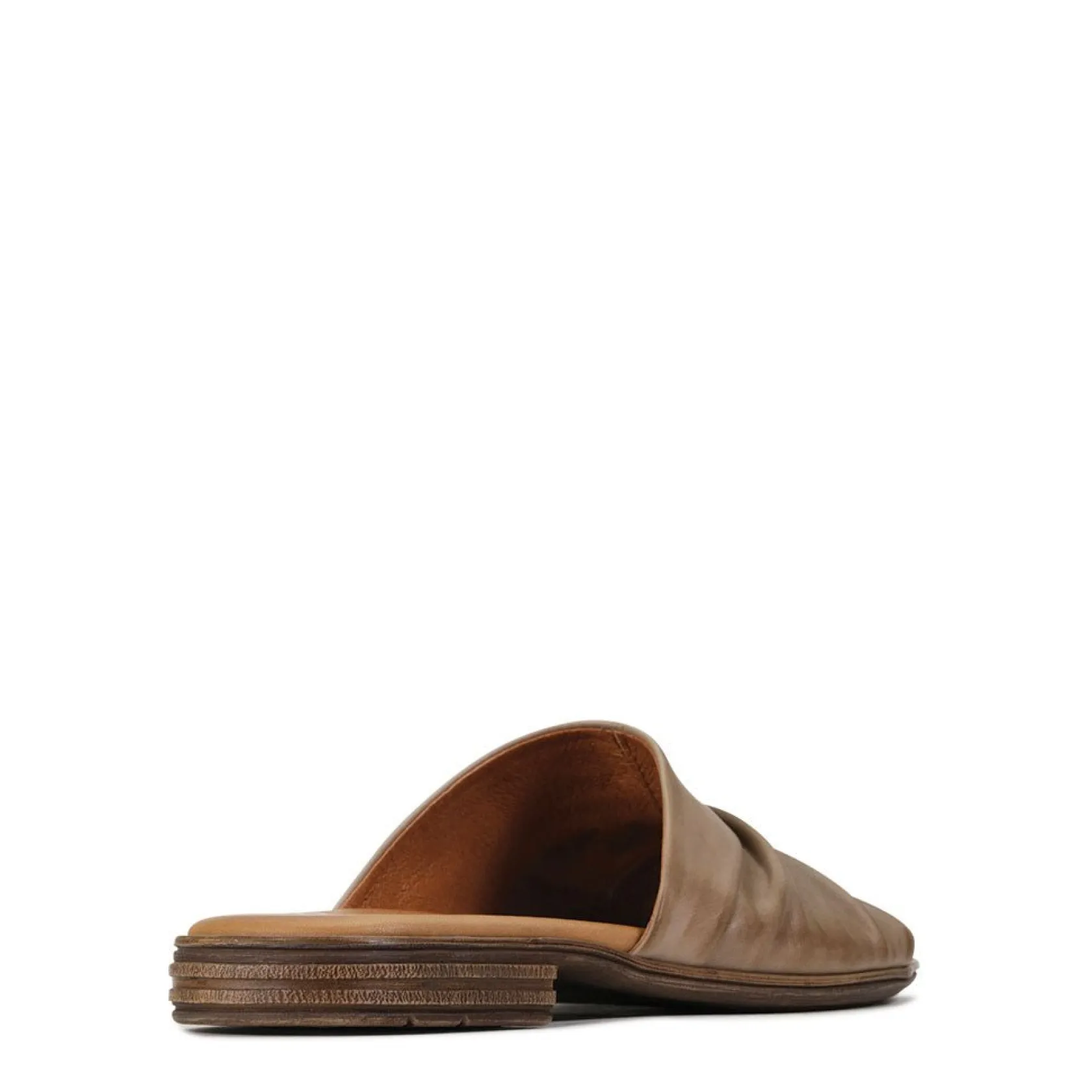 EOS Footwear Heeled Sandals|Sandal Heels>ILO LEATHER SLIDE SANDALS