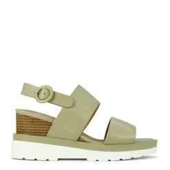 EOS Footwear Wedges & Espadrilles|Heeled Sandals>JADES LEATHER WEDGE ARCHIVE SANDAL