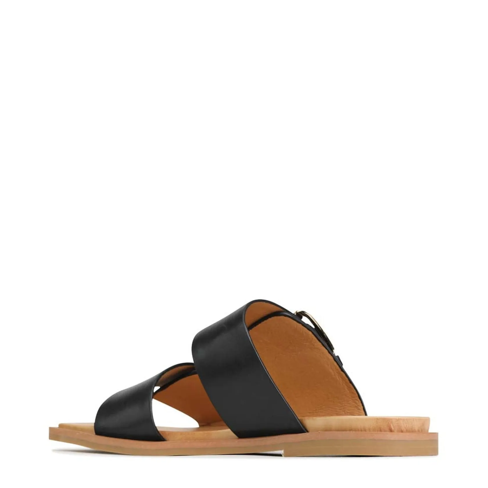 EOS Footwear Ballet Flats & Loafer|Slides>JETT DOUBLE STRAP SLIDE SANDALS LEATHER