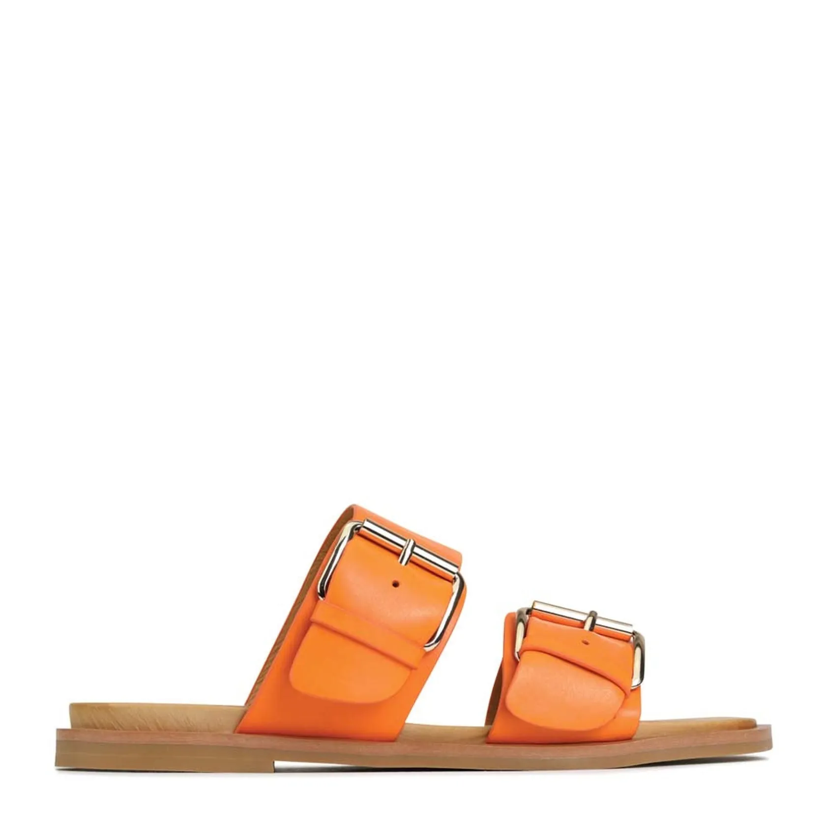 EOS Footwear Ballet Flats & Loafer|Slides>JETT DOUBLE STRAP SLIDE SANDALS LEATHER
