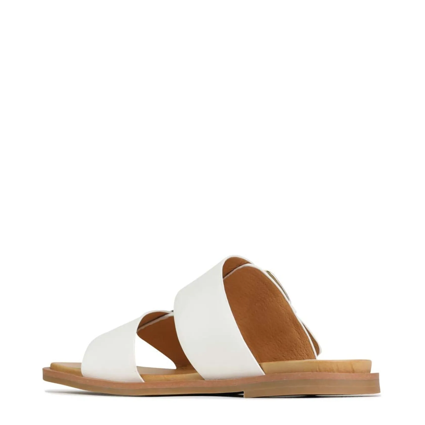 EOS Footwear Ballet Flats & Loafer|Slides>JETT DOUBLE STRAP SLIDE SANDALS LEATHER