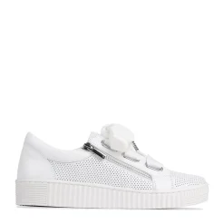 EOS Footwear Flat Sneakers>JOVI LEATHER LUXE SNEAKERS