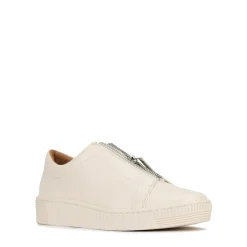 EOS Footwear Flat Sneakers>JOYA CHUNKY ZIPPER SNEAKERS LEATHER