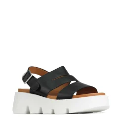 EOS Footwear Wedges & Espadrilles|Heeled Sandals>KAILI PLATFORM WEDGE SANDALS LEATHER