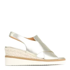 EOS Footwear Wedges & Espadrilles>LAZING ESPADRILLES SANDALS LEATHER