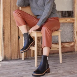 EOS Footwear Calf & Knee High Boots>LINDIRA ANKLE BOOTS LEATHER