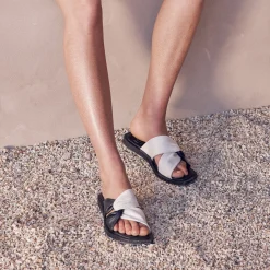 EOS Footwear Ballet Flats & Loafer|Slides>MISTIQUE CROSSOVER SANDAL LEATHER