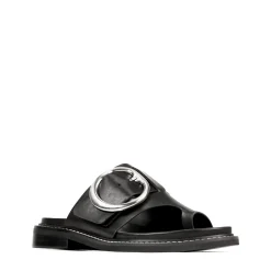EOS Footwear Ballet Flats & Loafer|Slides>ORN LEATHER SLIDE SANDALS