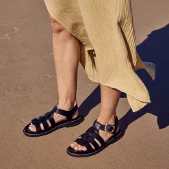 EOS Footwear Gladiator Sandals>ORNAMENT LEATHER SANDALS
