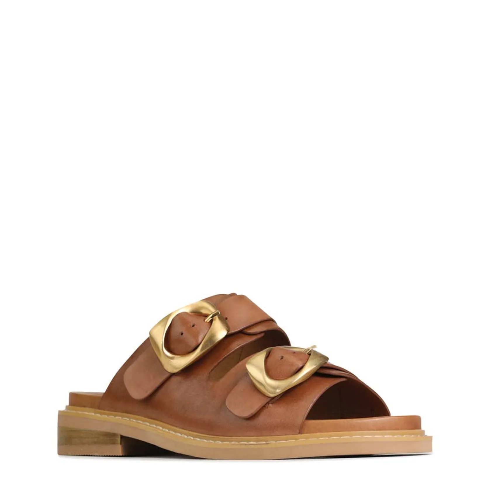 EOS Footwear Ballet Flats & Loafer|Slides>ORNATE SLIDE SANDALS LEATHER