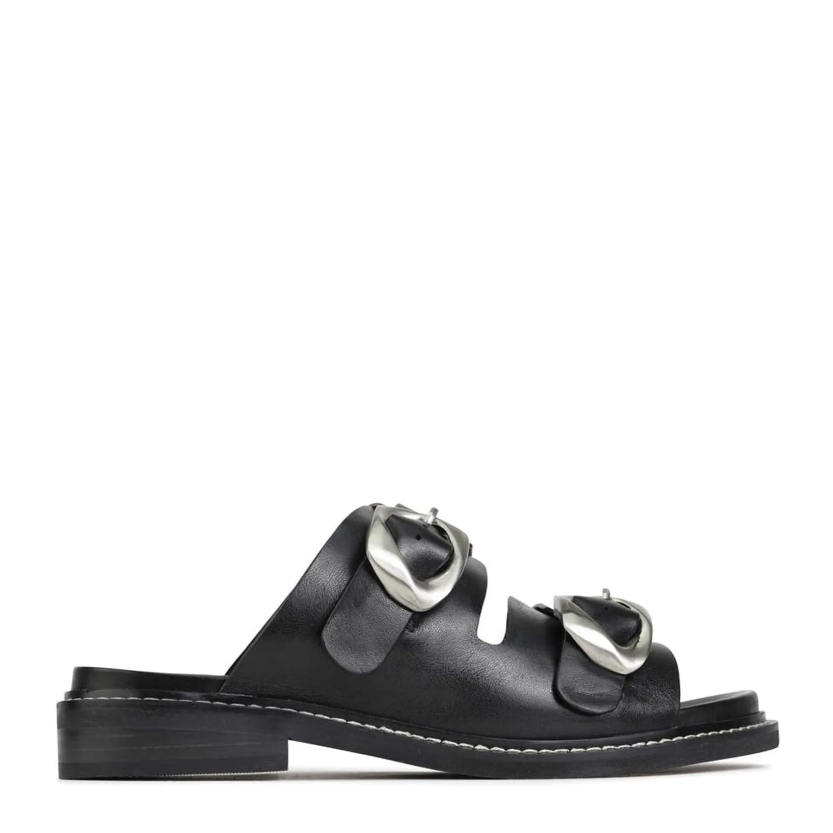 EOS Footwear Ballet Flats & Loafer|Slides>ORNATE SLIDE SANDALS LEATHER