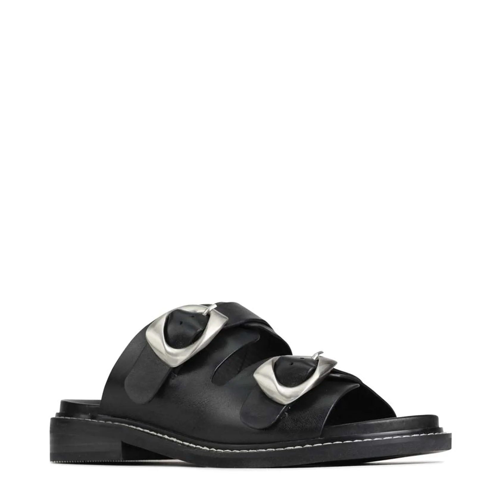 EOS Footwear Ballet Flats & Loafer|Slides>ORNATE SLIDE SANDALS LEATHER