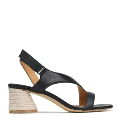 EOS Footwear Block Heels|Heeled Sandals>PERLE ANKLE STRAP SANDALS LEATHER