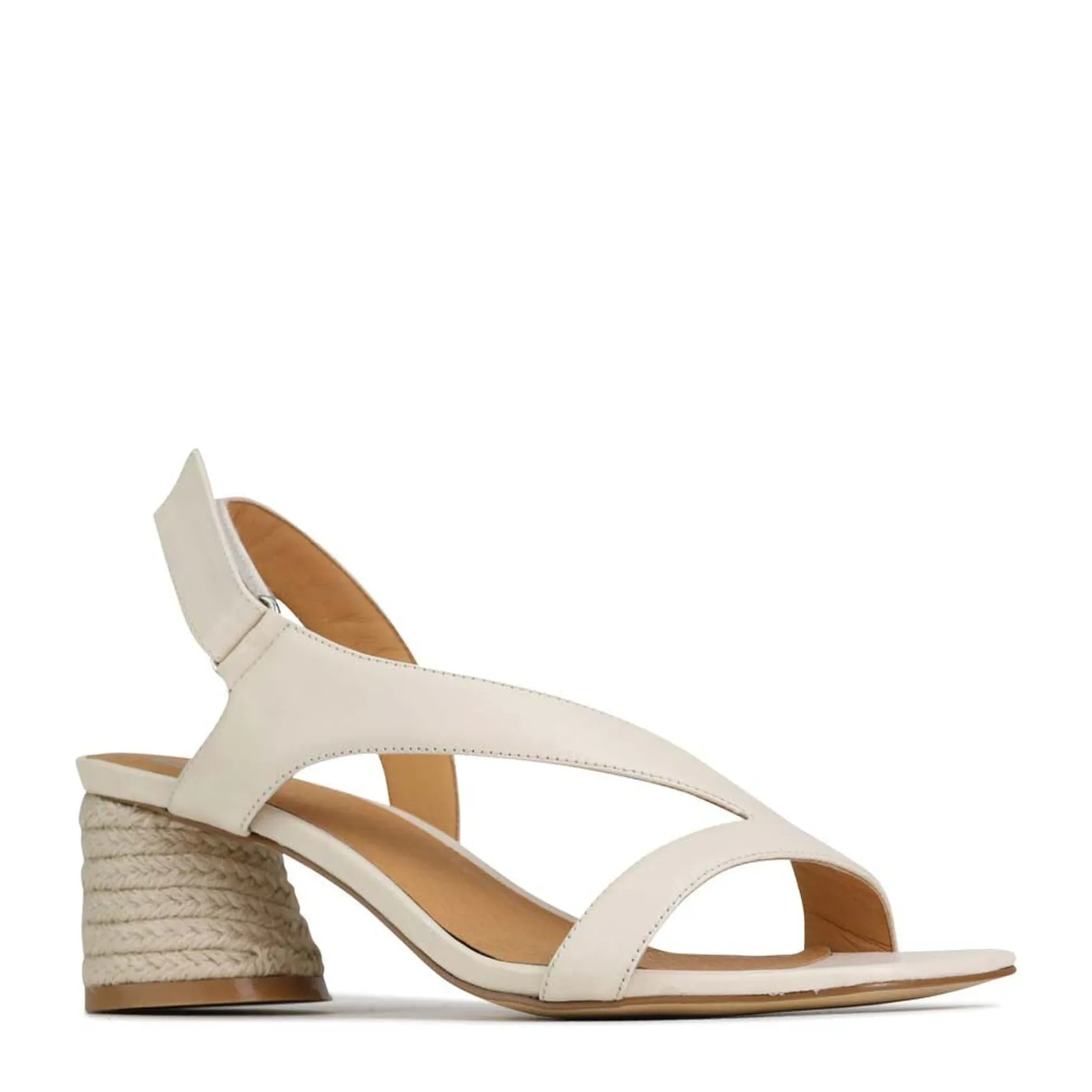 EOS Footwear Block Heels|Heeled Sandals>PERLE ANKLE STRAP SANDALS LEATHER