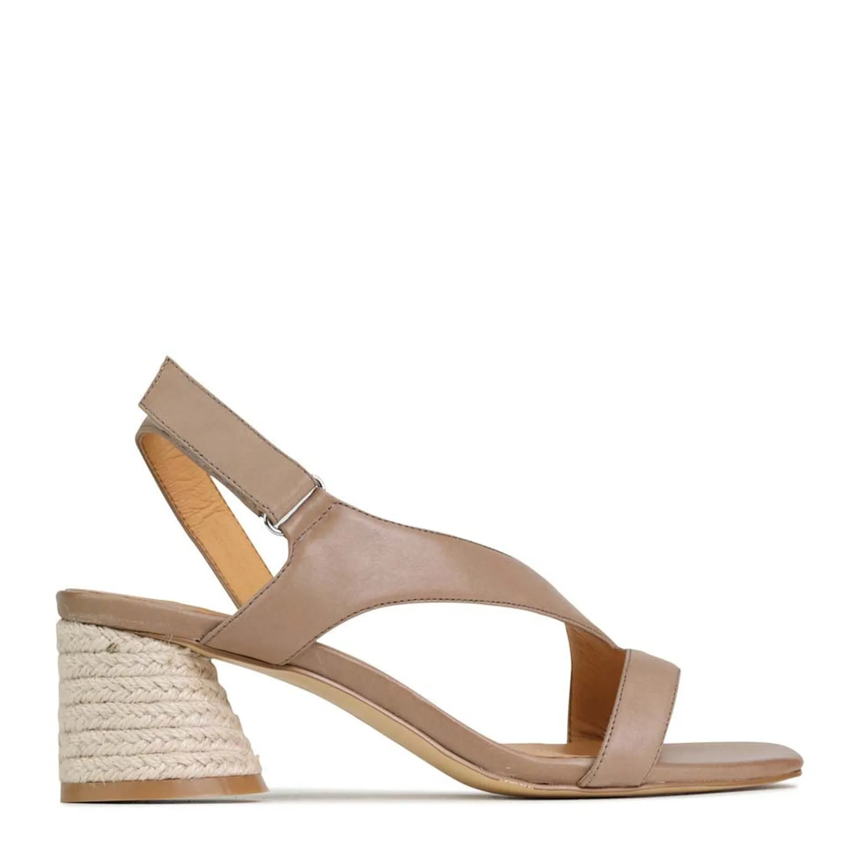 EOS Footwear Block Heels|Heeled Sandals>PERLE ANKLE STRAP SANDALS LEATHER