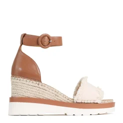 EOS Footwear Wedges & Espadrilles|Heeled Sandals>PRUE ESPADRILLES SANDALS LEATHER