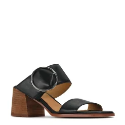 EOS Footwear Heeled Sandals|Sandal Heels>SART LEATHER MULE SANDAL