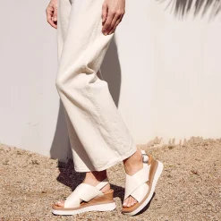 EOS Footwear Wedges & Espadrilles>SASILLE WEDGE SANDALS LEATHER