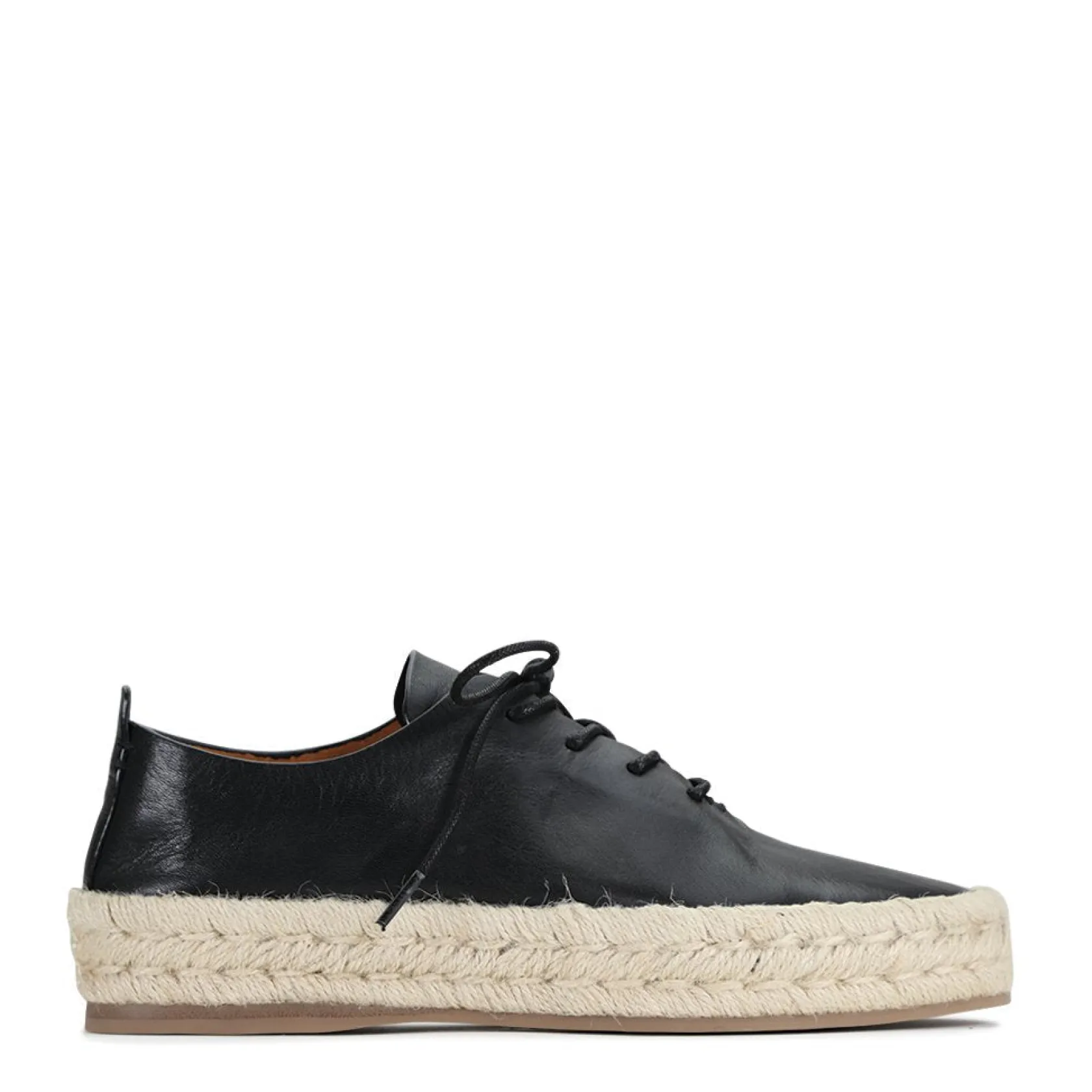 EOS Footwear Platform Sneakers>SEASPRAY ESPADRILLE SNEAKERS LEATHER