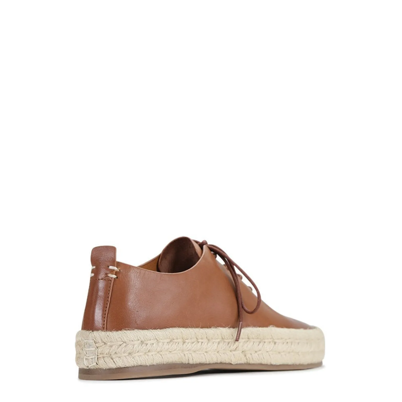 EOS Footwear Platform Sneakers>SEASPRAY ESPADRILLE SNEAKERS LEATHER