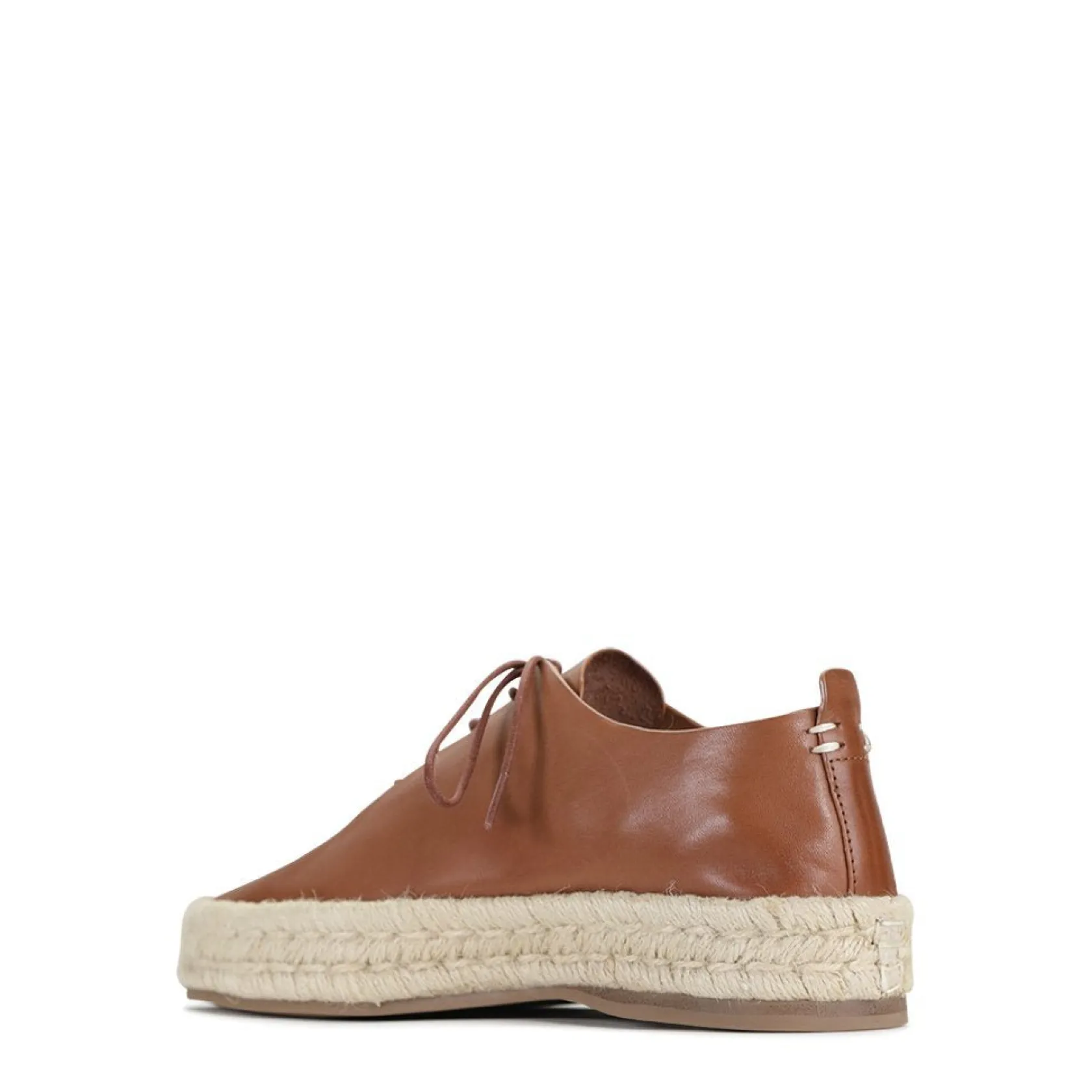 EOS Footwear Platform Sneakers>SEASPRAY ESPADRILLE SNEAKERS LEATHER