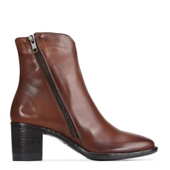EOS Footwear Ankle Boots>SERAPHIN LEATHER ZIP ANKLE BOOTS