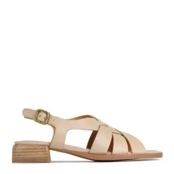 EOS Footwear Heeled Sandals|Sandal Heels>TEREZA SLING BACK SANDALS LEATHER