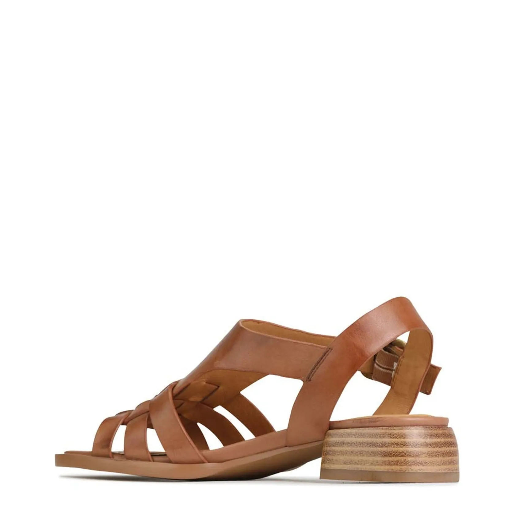 EOS Footwear Heeled Sandals|Sandal Heels>TERRI ANKLE STRAP SANDALS LEATHER