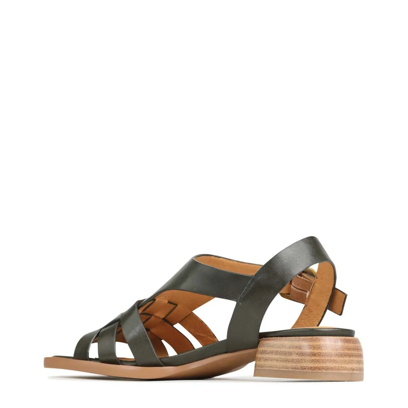 EOS Footwear Heeled Sandals|Sandal Heels>TERRI ANKLE STRAP SANDALS LEATHER