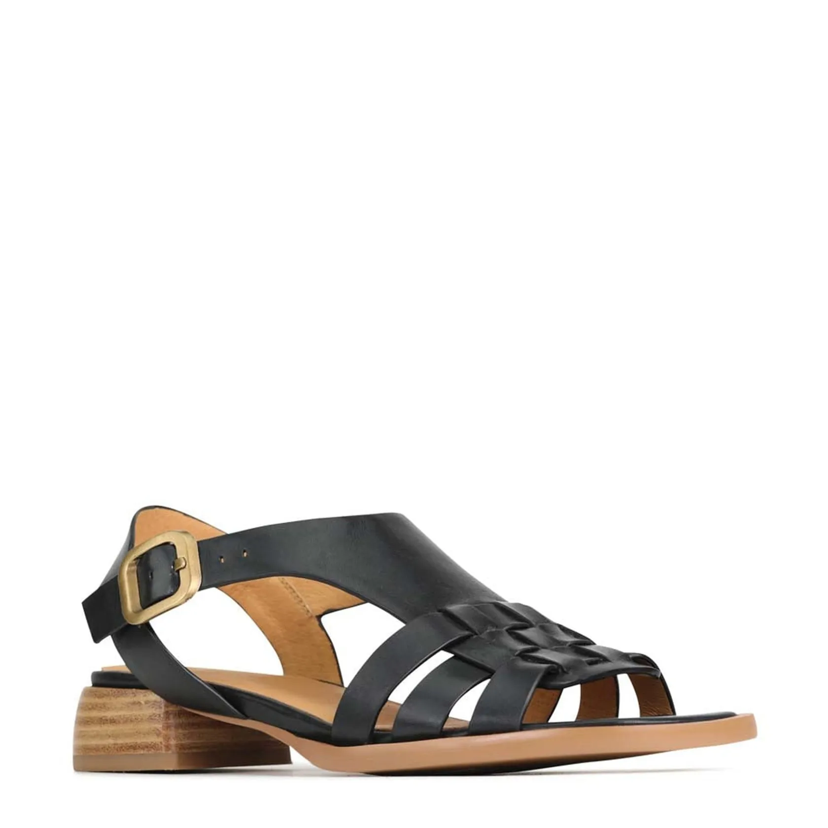 EOS Footwear Heeled Sandals|Sandal Heels>TERRI ANKLE STRAP SANDALS LEATHER