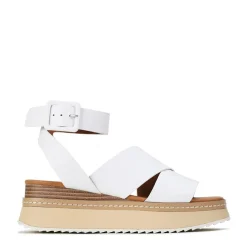 EOS Footwear Wedges & Espadrilles>TONALITY PLATFORM SANDALS LEATHER