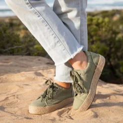 EOS Footwear Platform Sneakers><noscript><img width=