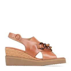 EOS Footwear Wedges & Espadrilles|Heeled Sandals>WAYFARER LEATHER WEDGE SANDALS