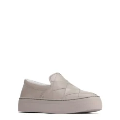 EOS Footwear Flat Sneakers|Ballet Flats & Loafer>WOVE LEATHER SLIP ON SNEAKER