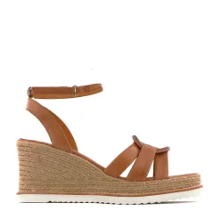 EOS Footwear Wedges & Espadrilles|Heeled Sandals>ZELINE LEATHER ESPADRILLE SANDALS